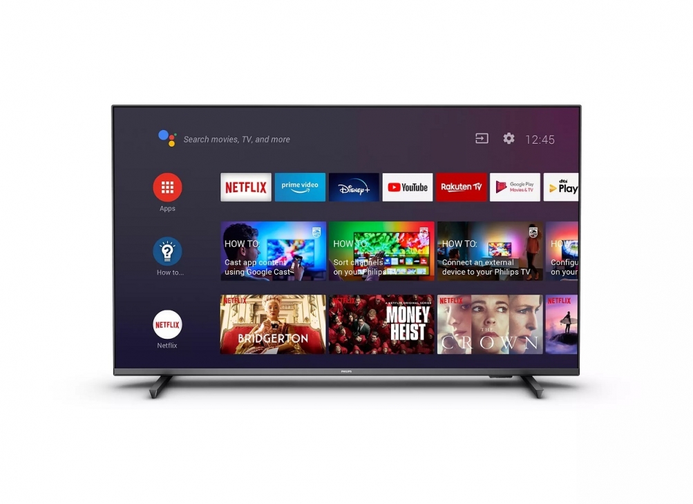 Telecomando Universale BRC0984501 Per Philips TV | Serie 7906/7956 | Con Tasti Netflix, Prime E YouTube